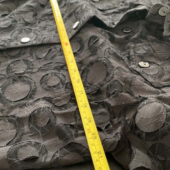 Ruby Rd. Black lace button up top. Size 16. NWOT - Picture 8 of 10